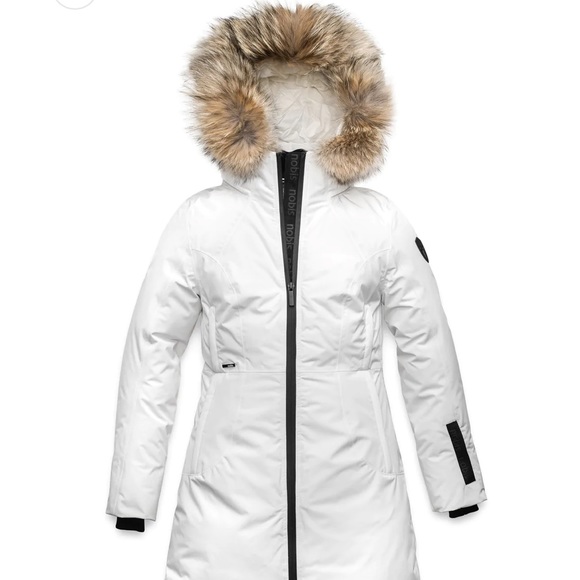 Nobis Scout Ladies Parka - White, Size Large - Picture 1 of 4